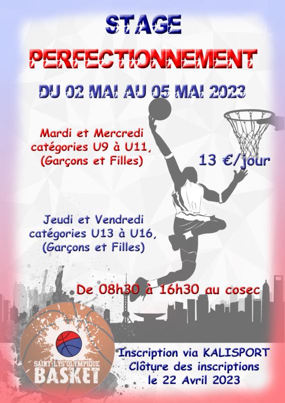 STAGES PAQUES U9/U11 ET U13/U16