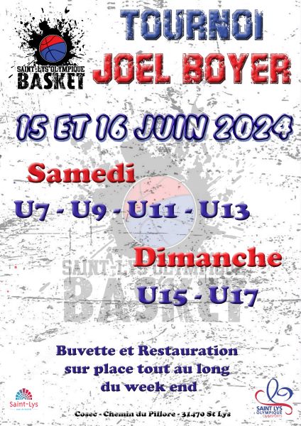 TOURNOI JOEL BOYER 2024